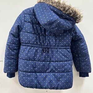 Carter's Blue Polka Dot Kids Jacket